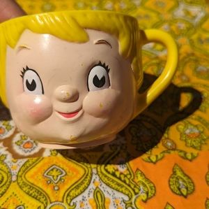 2 Dolly Dingle Plastic Campbell's Soup Cups